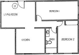 Floorplan - Unit 12