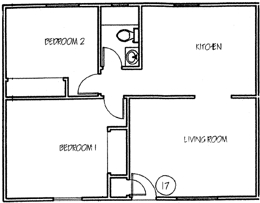 Floorplan - Unit 17