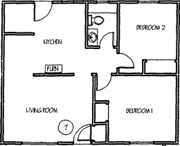 Floorplans - Unit 7