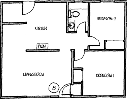 Floorplans - Unit 8